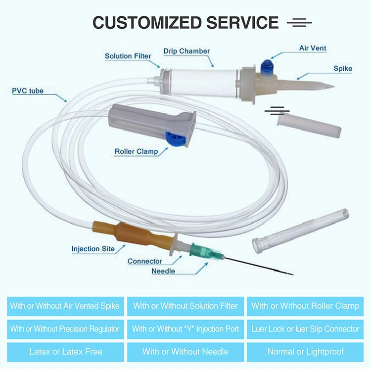 High Quality and Best Price Disposable IV Infusion Set/Burette CE/ISO