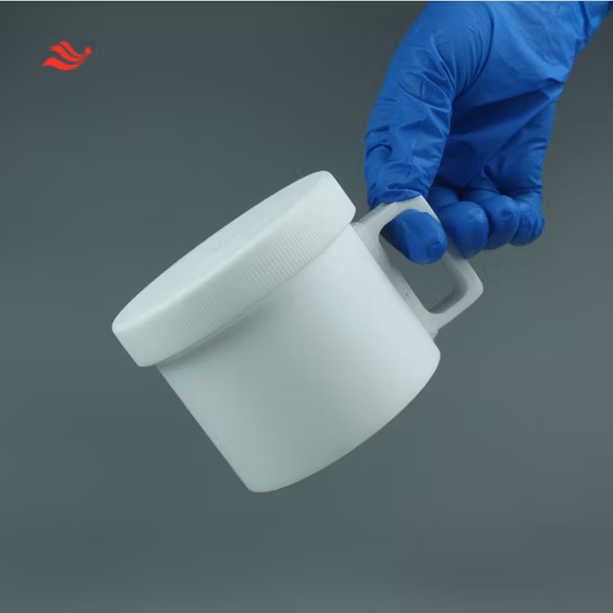 Bottiglia di reagente Bottiglia di campione in PTFE Bottiglie di conservazione dei campioni resistenti agli acidi e agli alcali