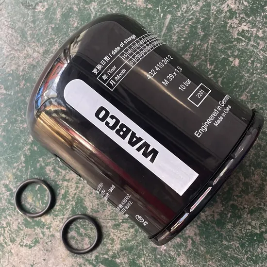 Wabco 4324102412 432 410 2412 Essiccatore Essiccatore Apparecchio di Essiccazione per Beibentruck Beifangbenchi Sinotruk Howo Shacman Foton Hongyan FAW Dongfeng Camion Pesante